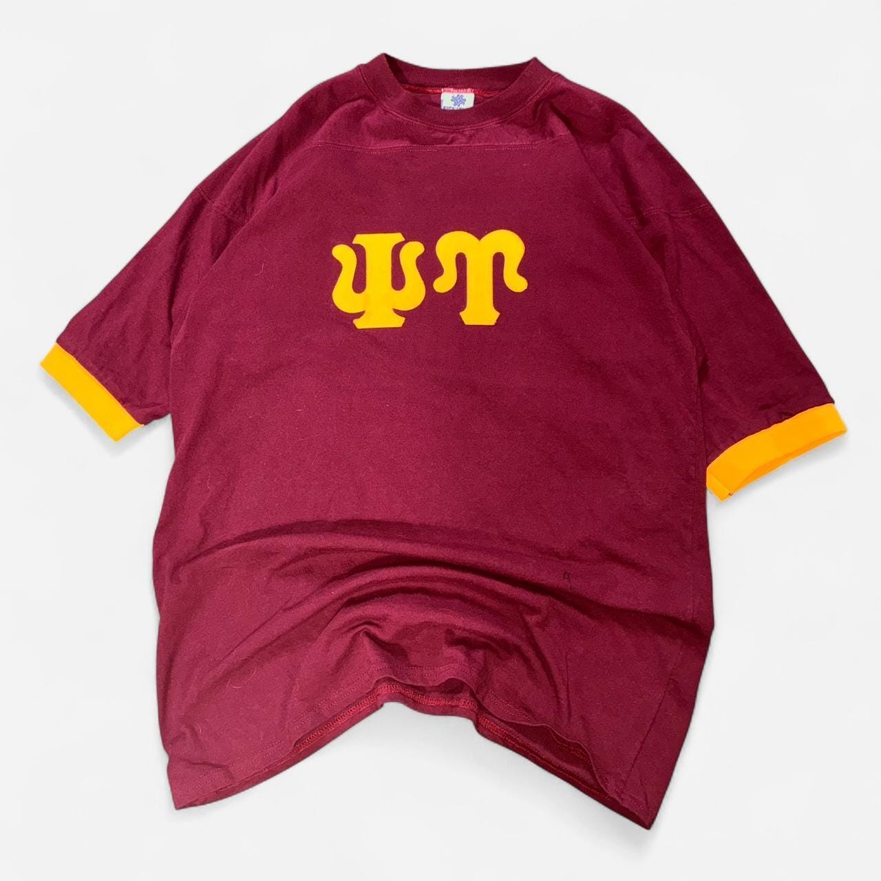 Vintage Signature Sportswear Psi Upsilon Fraternity Jersey t shirt