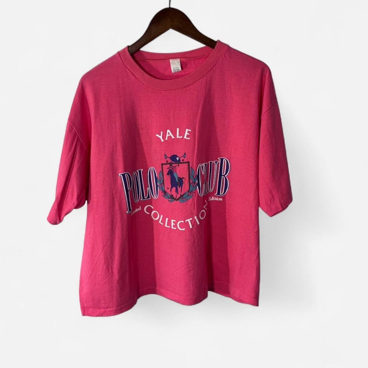 Vintage Yale Polo Club Collection Boxy Fit Tee