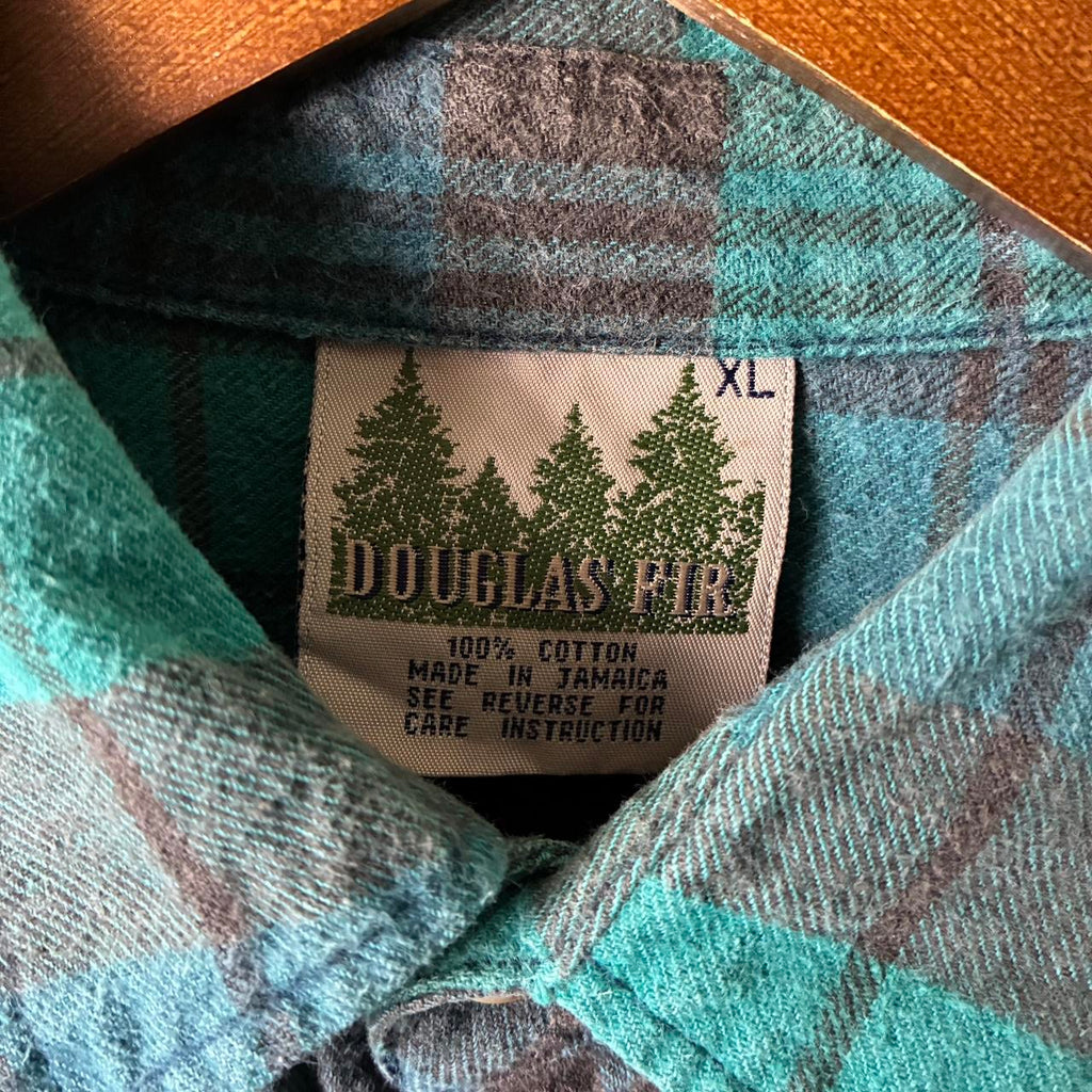 90s Douglas Fir Flannel Shirt
