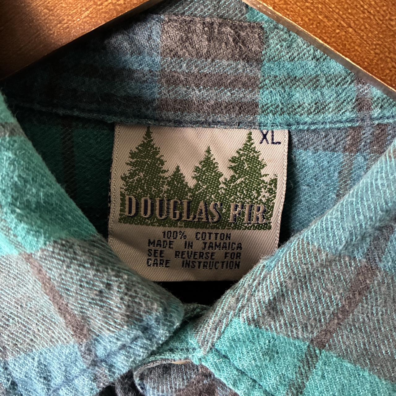 90s Douglas Fir Flannel Shirt