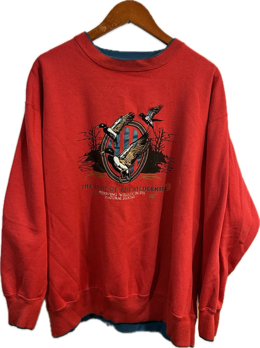 Vintage 90s Northwest Territory Duck Crewneck