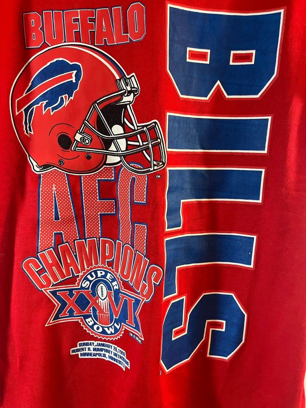 Vintage 90s Buffalo Bills Garan T Shirt