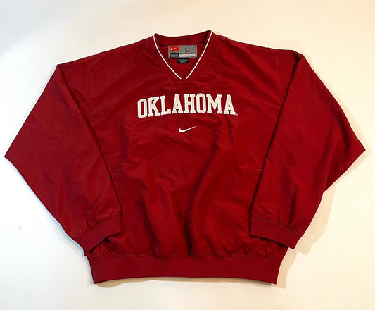 Team Nike Oklahoma Sooners 1/4 Zip Pullover