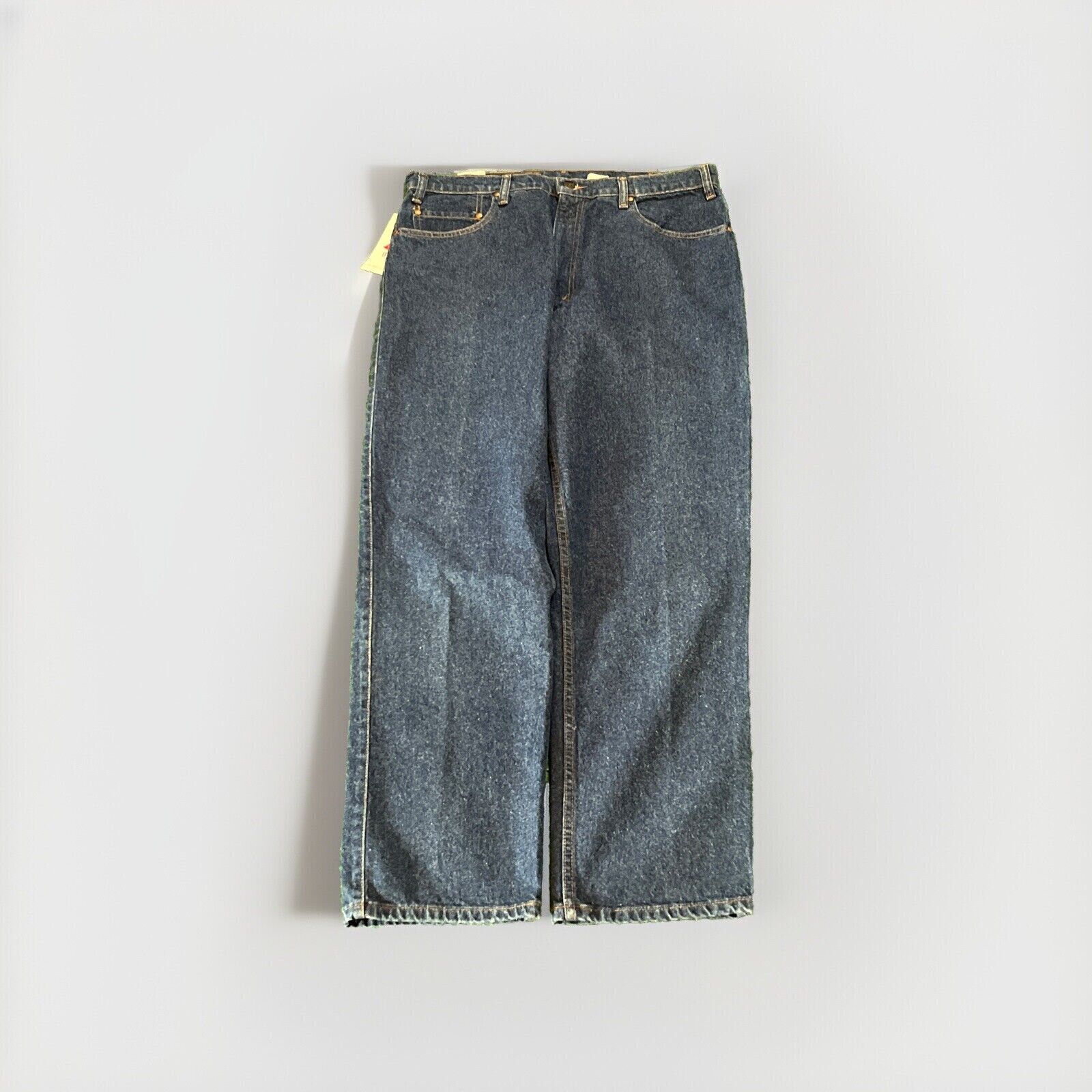 Vintage 90s Deadstock Levis 540 Orange Tab Jeans