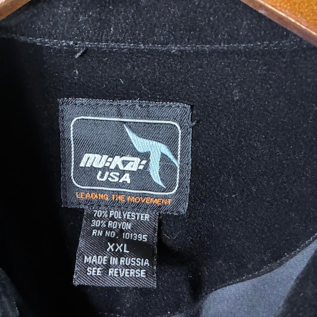 Black Velvet Mi Ka USA Shirt Jacket