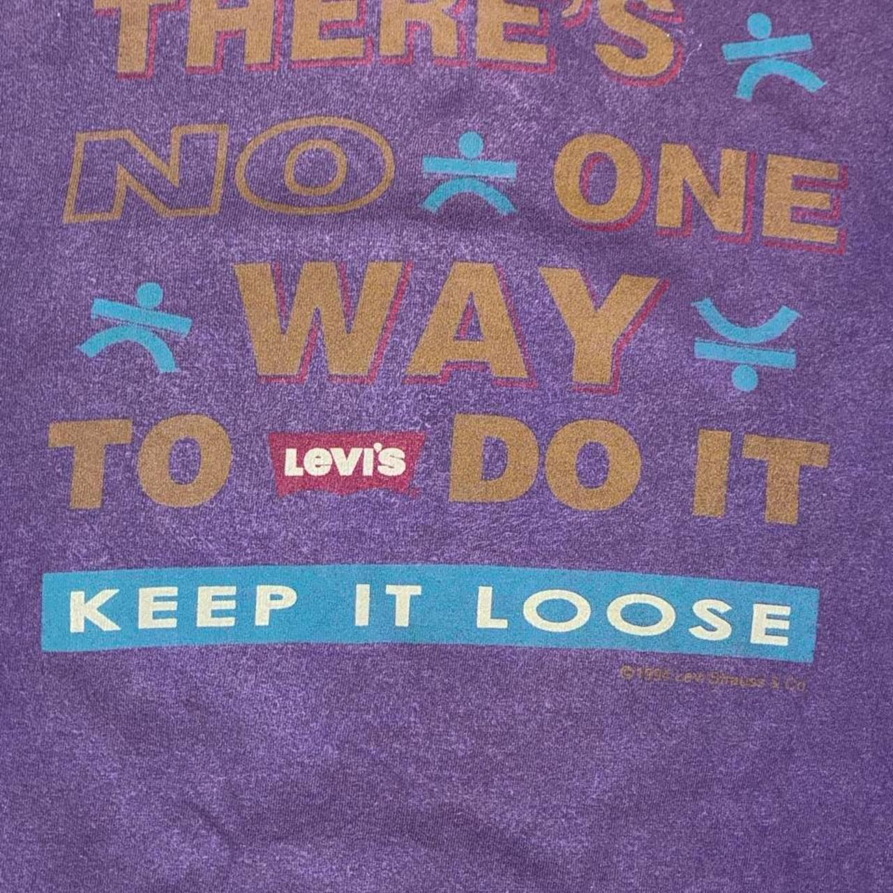 90s Levi's Keep It Loose T Shirt