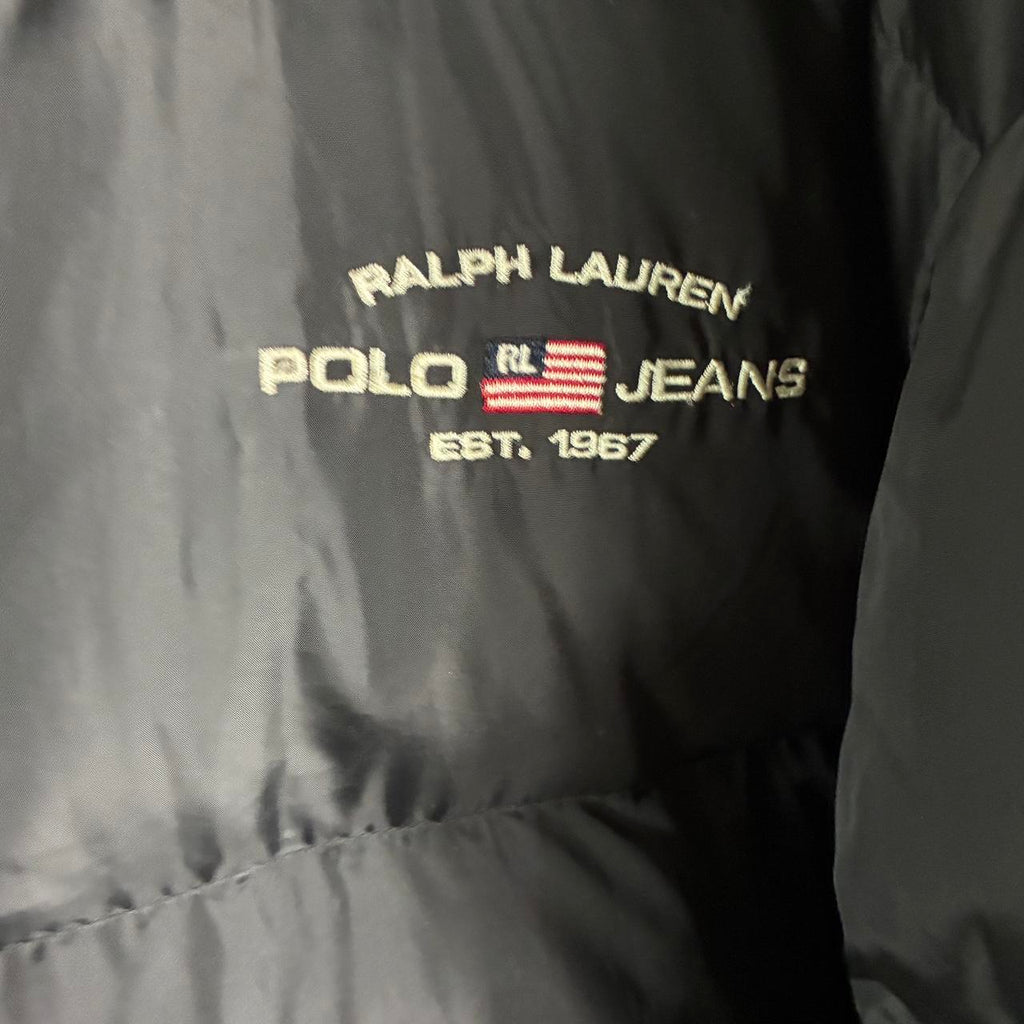 Vintage Polo Jeans Co Puffer Jacket