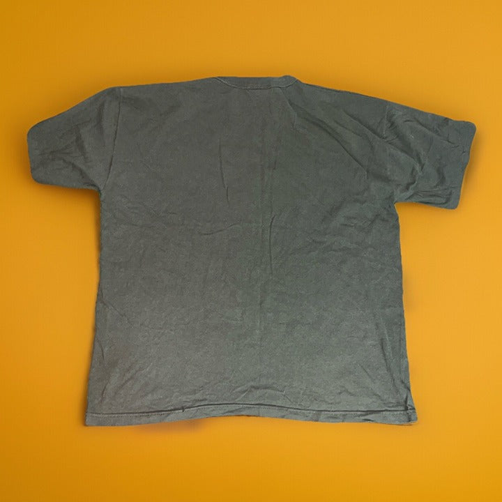 Vintage Rothco Military Olive Green Blank Tee