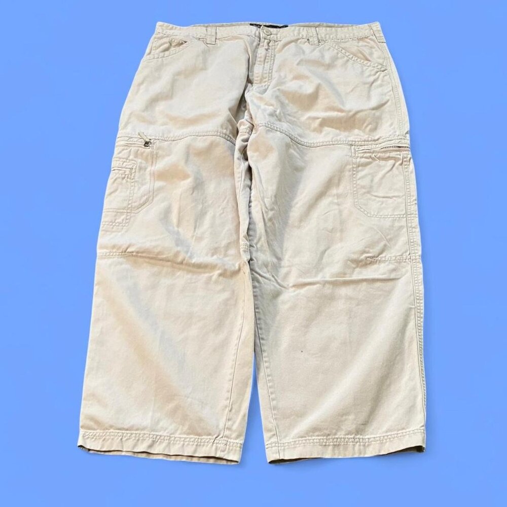 2000s Faded Glory Wide Leg Cargo Pants