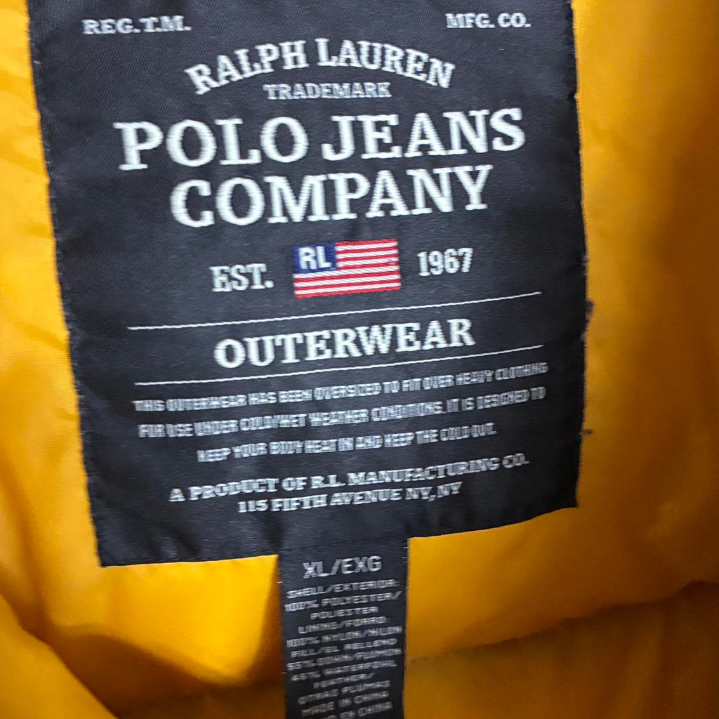 Vintage Polo Jeans Co Puffer Jacket