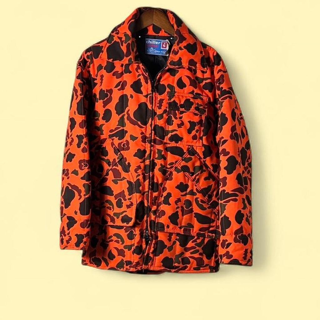 Vintage Saf T Bak Chiller Killer Camo Jacket