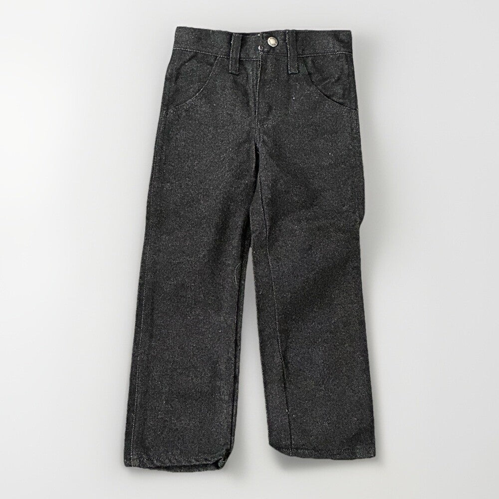 Vintage 70s Kids Rustler Black Jeans