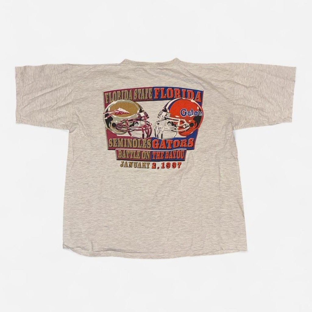 90s Florida State vs Gators Galt Sand Double sided tee