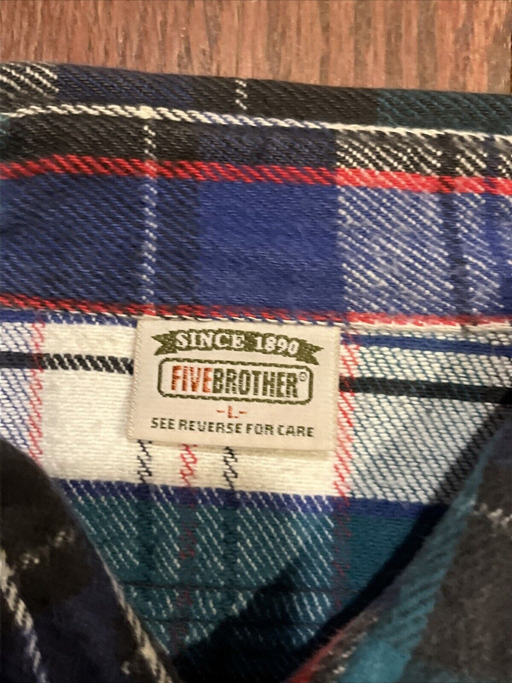 Vintage Five Brother Flannel Shirt