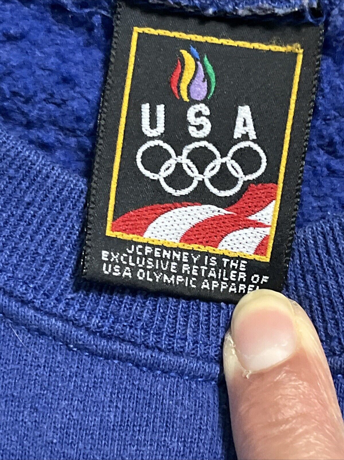 Vintage 90s JCPenney USA Olympics Crewneck Sweatshirt