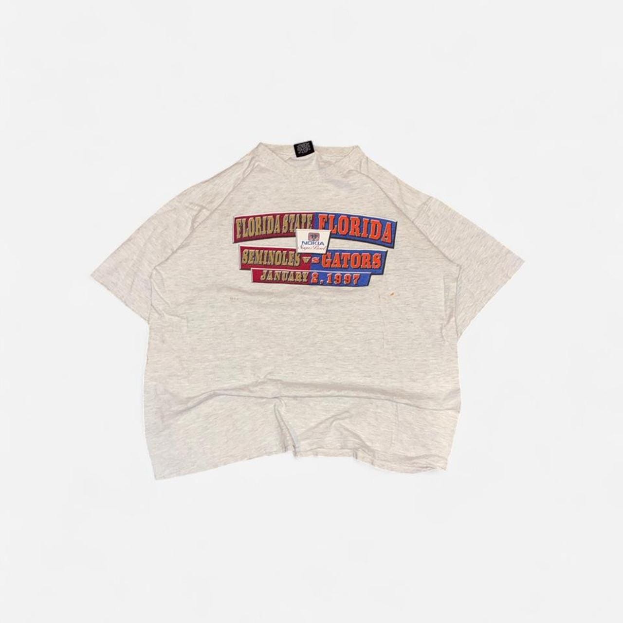 90s Florida State vs Gators Galt Sand Double sided tee