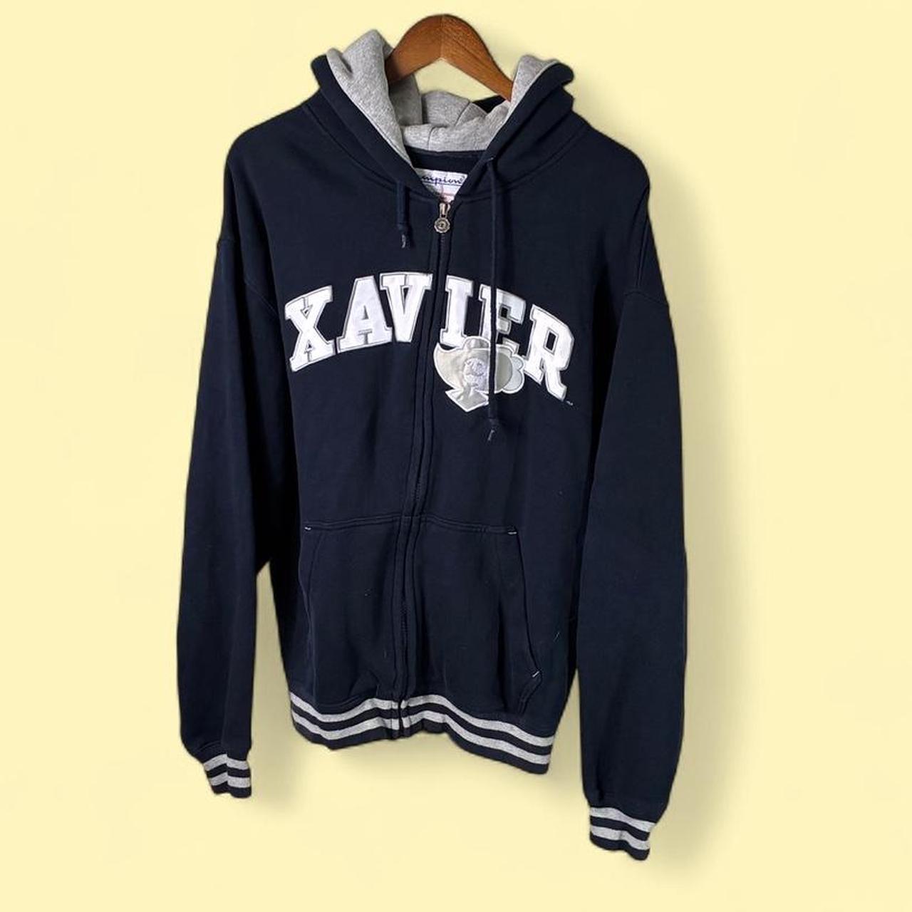 Navy Champion Zip Up Hoodie Xavier