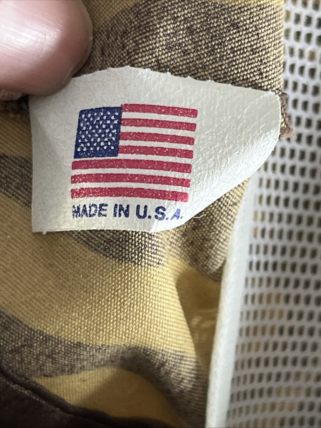 Vintage 80s Woodland Camo Hunting Hat