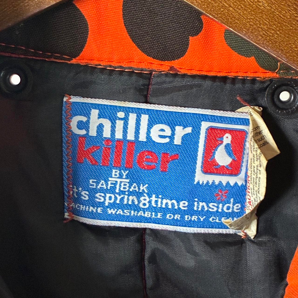 Vintage Saf T Bak Chiller Killer Camo Jacket