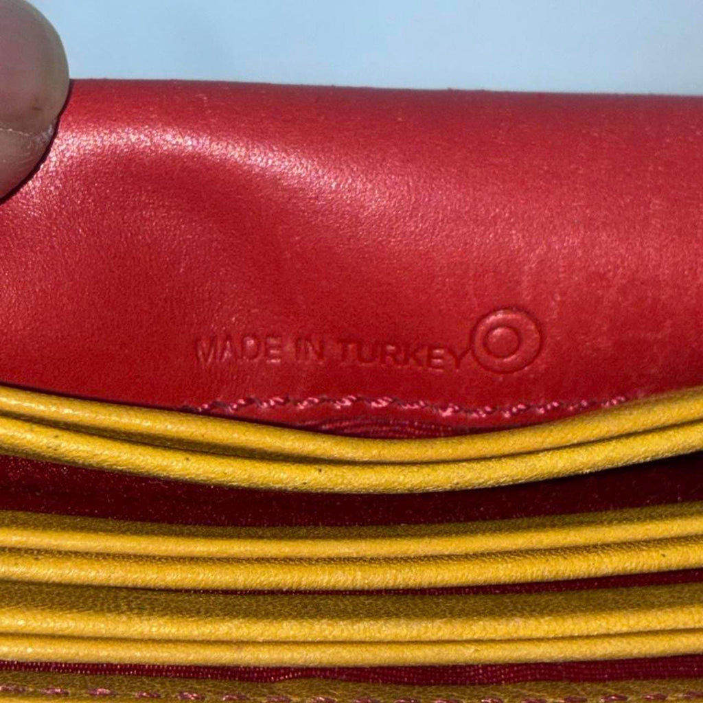 Vintage Coach Women's Yellow Wallet