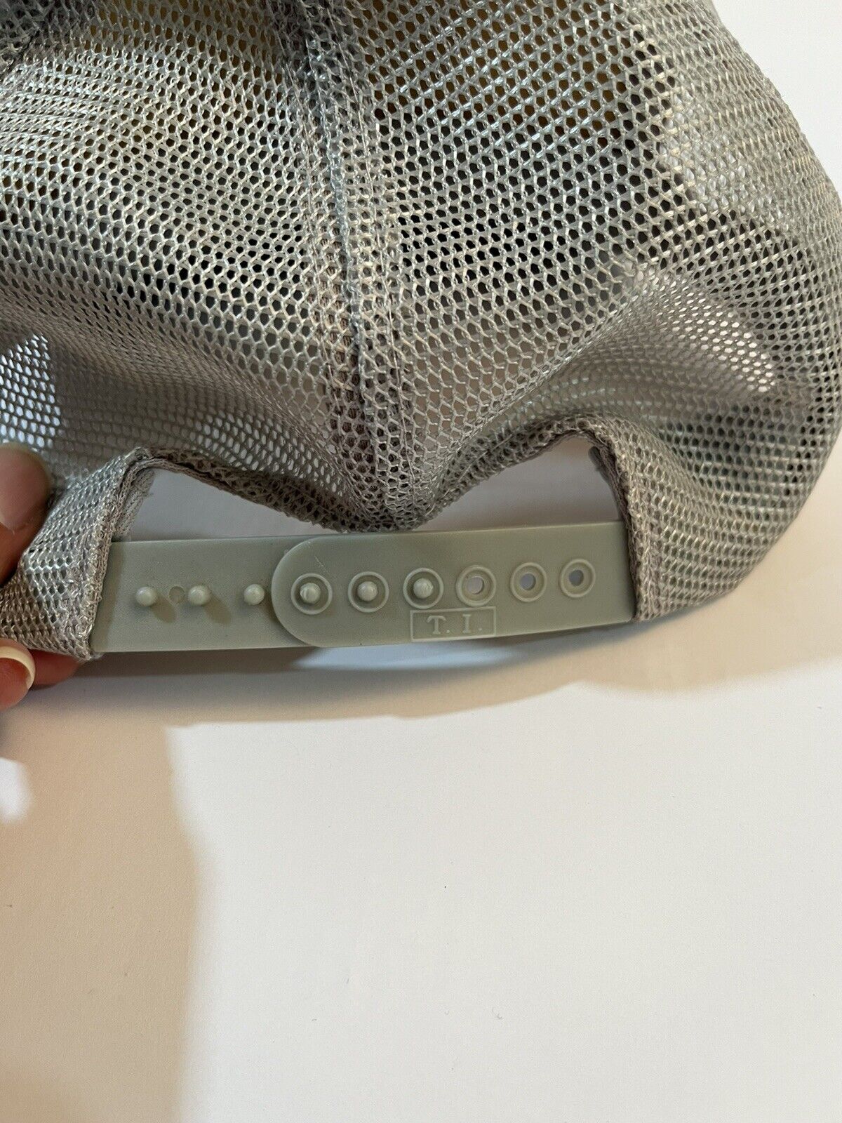 Vintage 80s Checkered Flag Racing Rope Trucker Hat