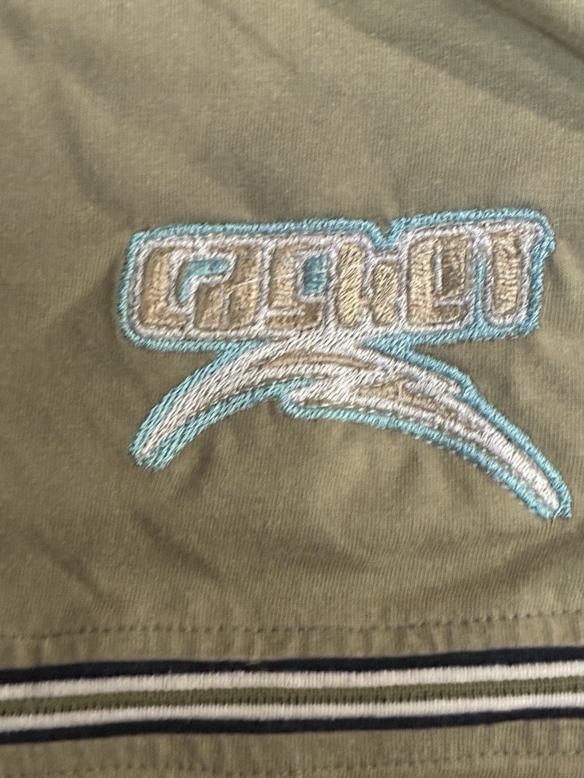 Vintage Y2K Box Office Tan Black Raglan Tee Sz XL