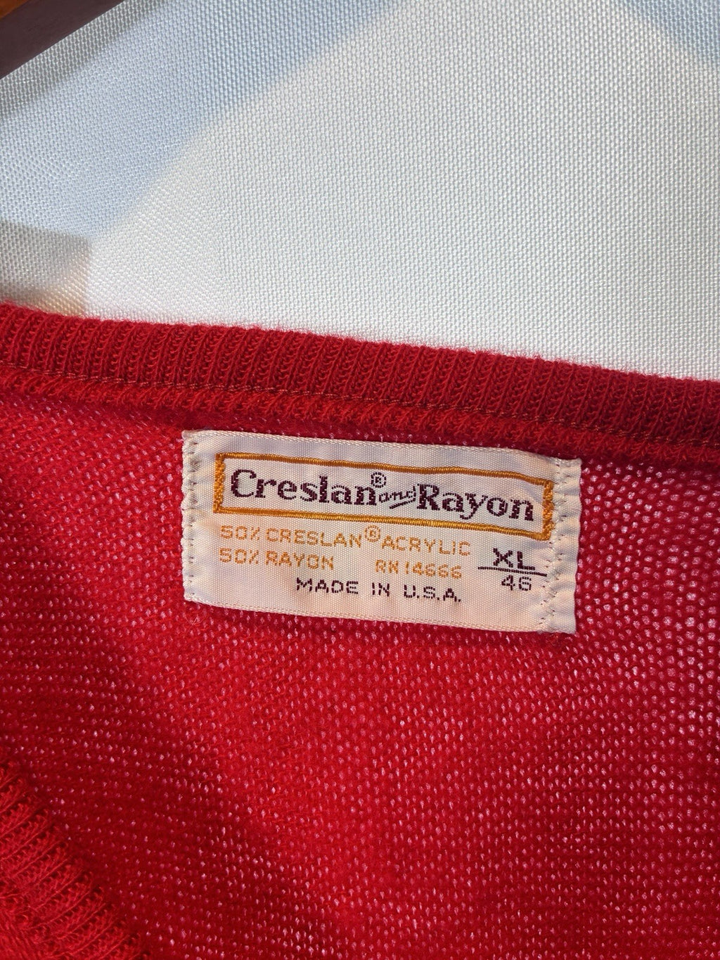 60s Patriots Chain Stitch Sweater