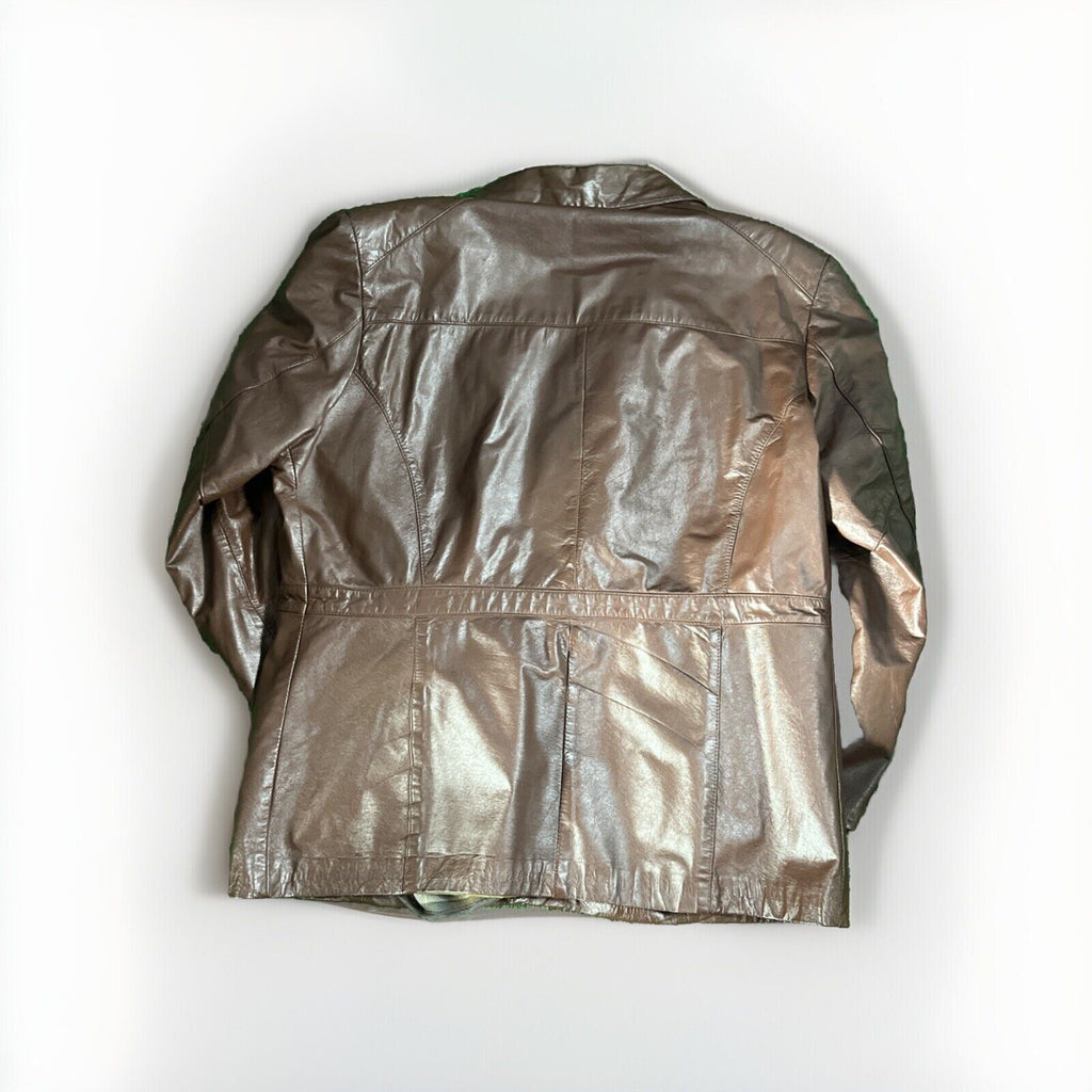 Vintage 70s Clipper Mist Genuine Leather Jacket