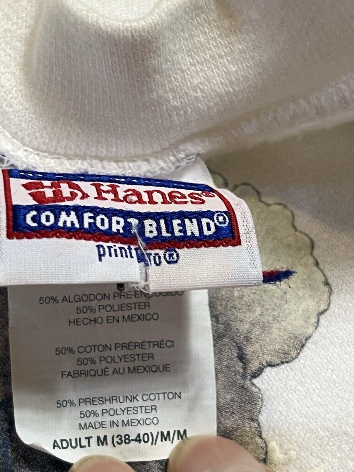 Vintage 90s Hanes Train Crewneck Sweatshirt