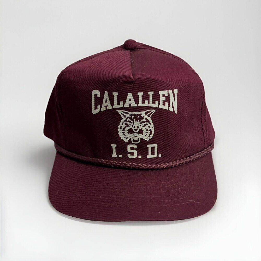 80s Vintage Callalen Wildcats Rope Hat