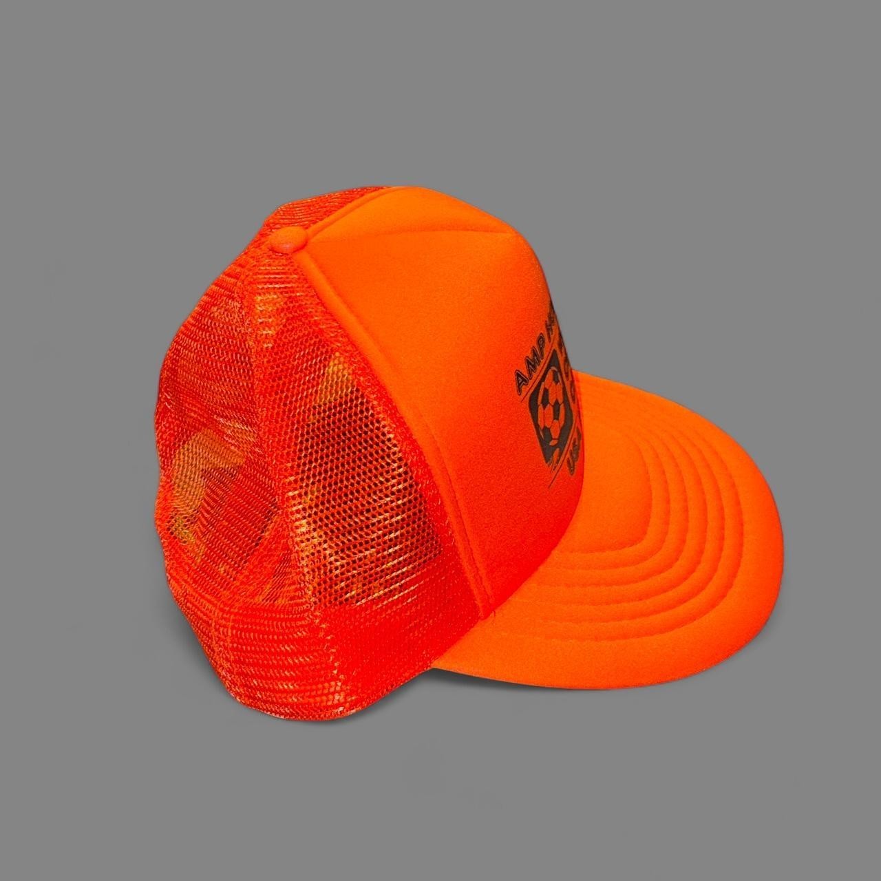 Vintage 1994 Orange Amp Holland World Cup Soccer Trucker Hat Snapback