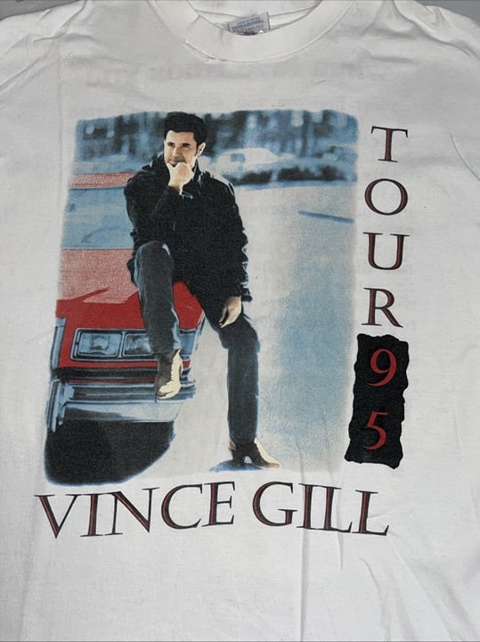 90s Vince Gill Tour T Shirt