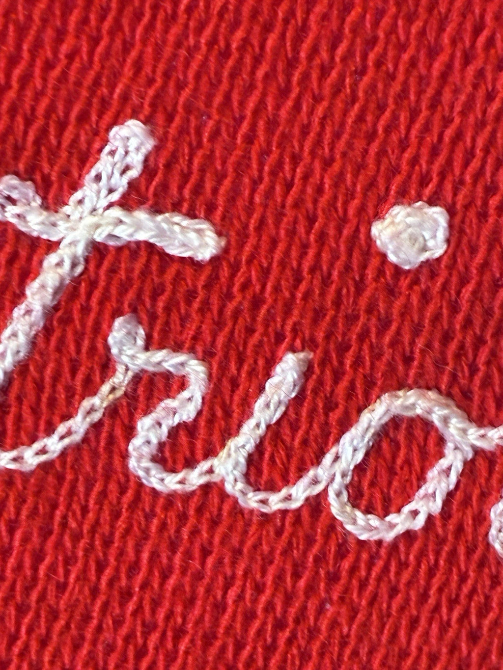 60s Patriots Chain Stitch Sweater