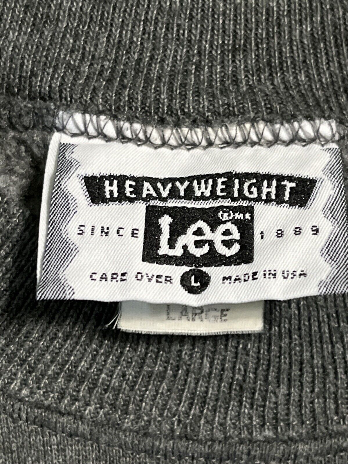 Vintage 90s Blank Lee Sport Heavyweight Sweatshirt Crewneck Teal Men’s Size L