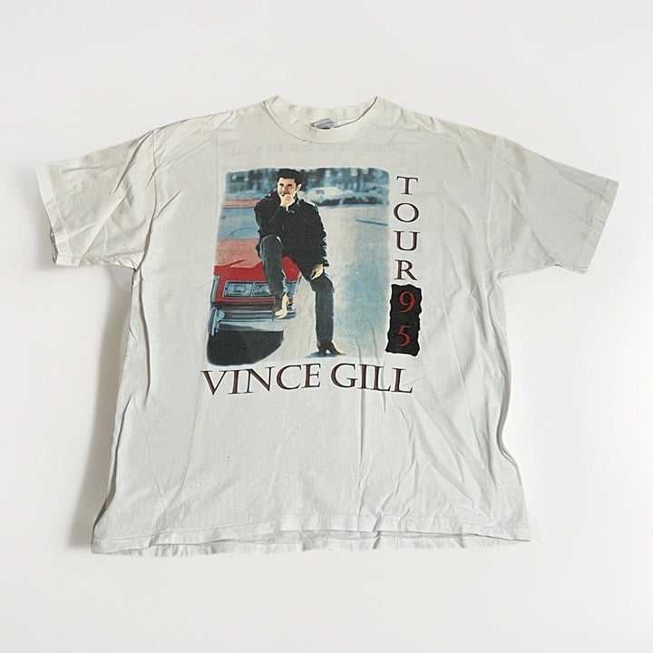90s Vince Gill Tour T Shirt