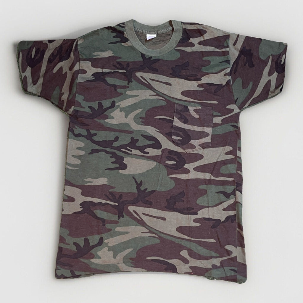 Vintage 50/50 Camo Pocket T-Shirt