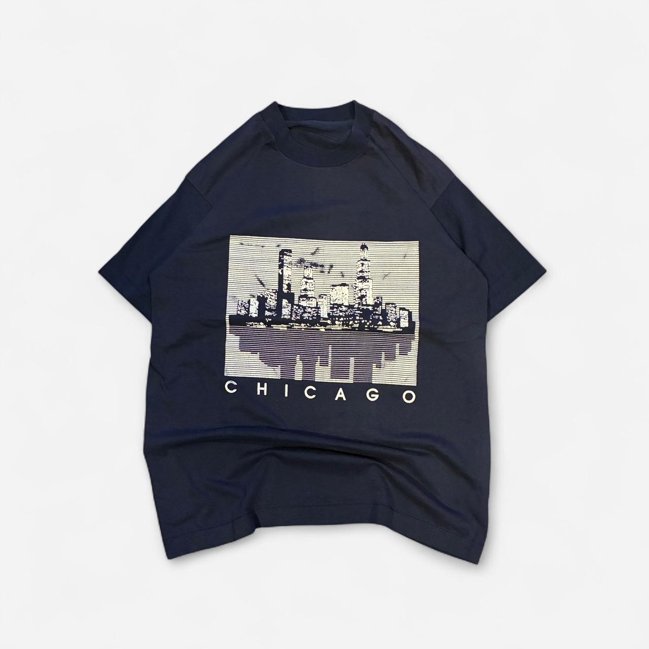 Vintage Chicago Skyline T Shirt