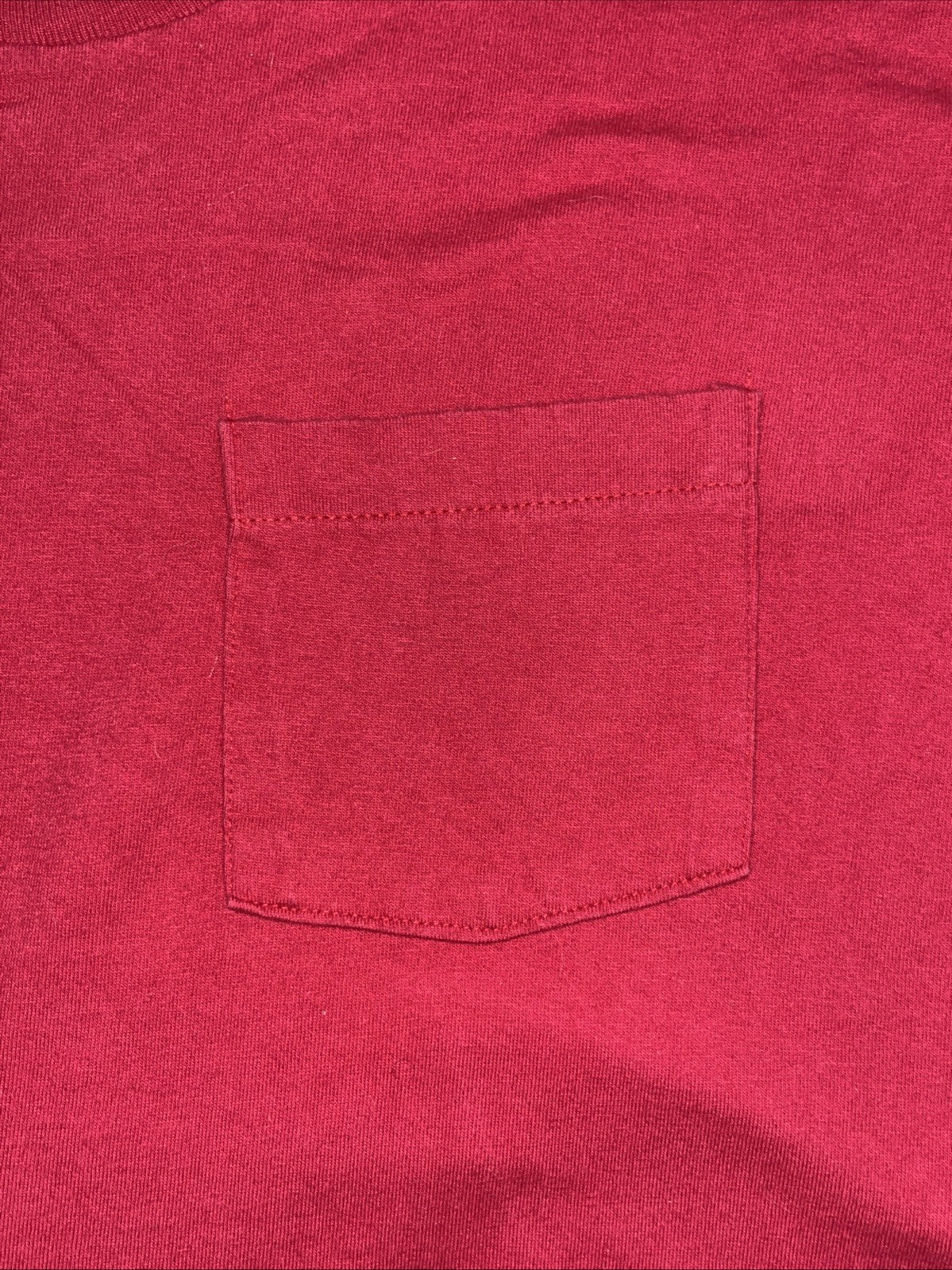 Vintage 80s 90s BVD Single Stitch Blank Selvedge Pocket T Shirt