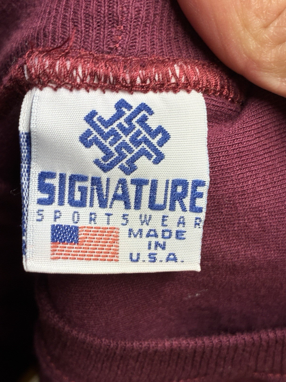 80s 90s Signature Sportswear Fraternity Jersey Shirt Psi Upsilon