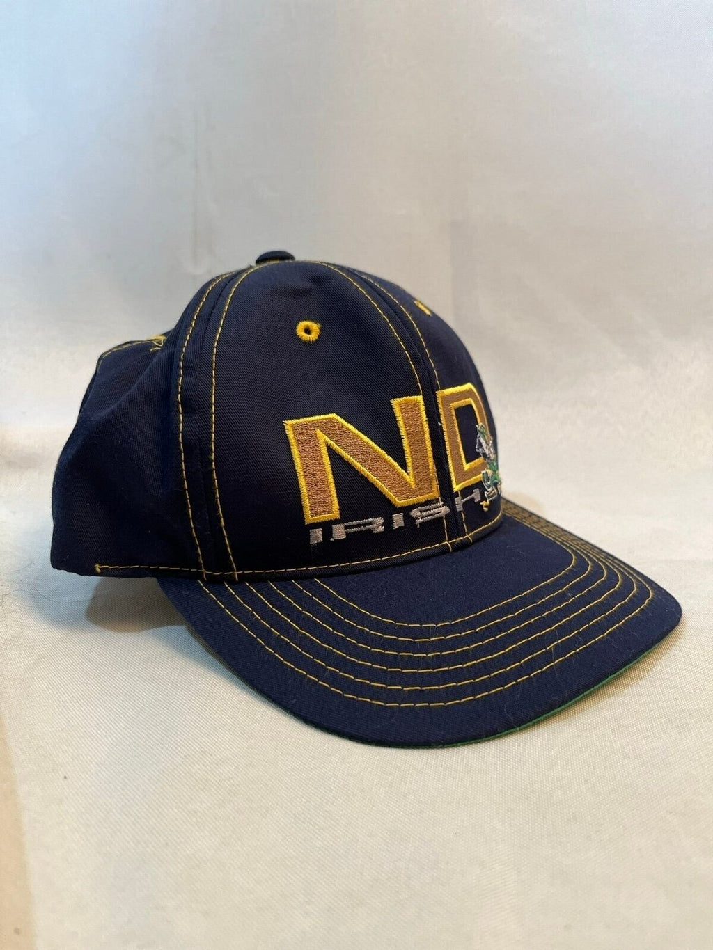 Vintage 90s Notre Dame SnapBack Hat