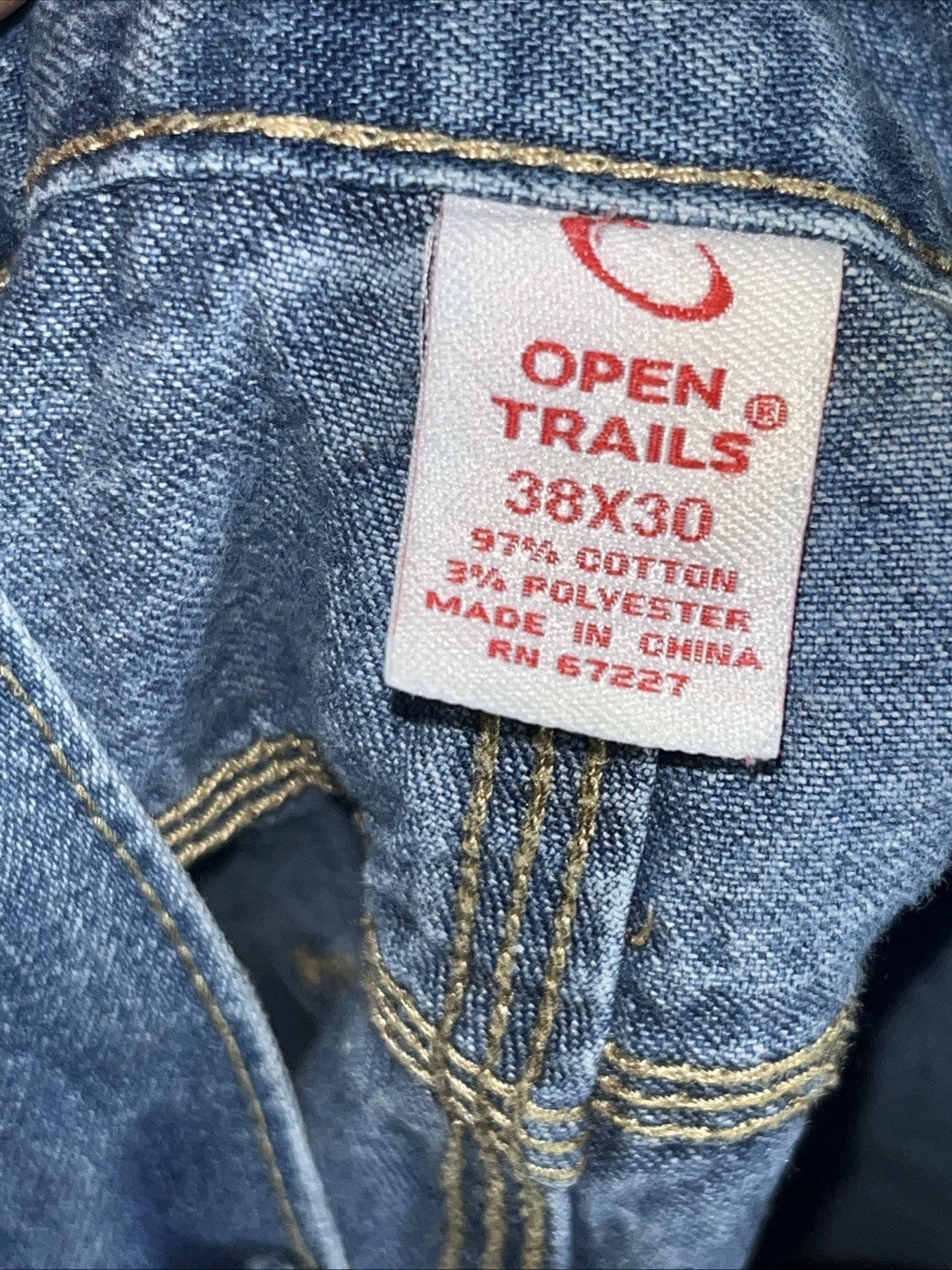 Custom Embroidered Denim Carpenter Shorts Jorts Denizen Work Y2K Flowers