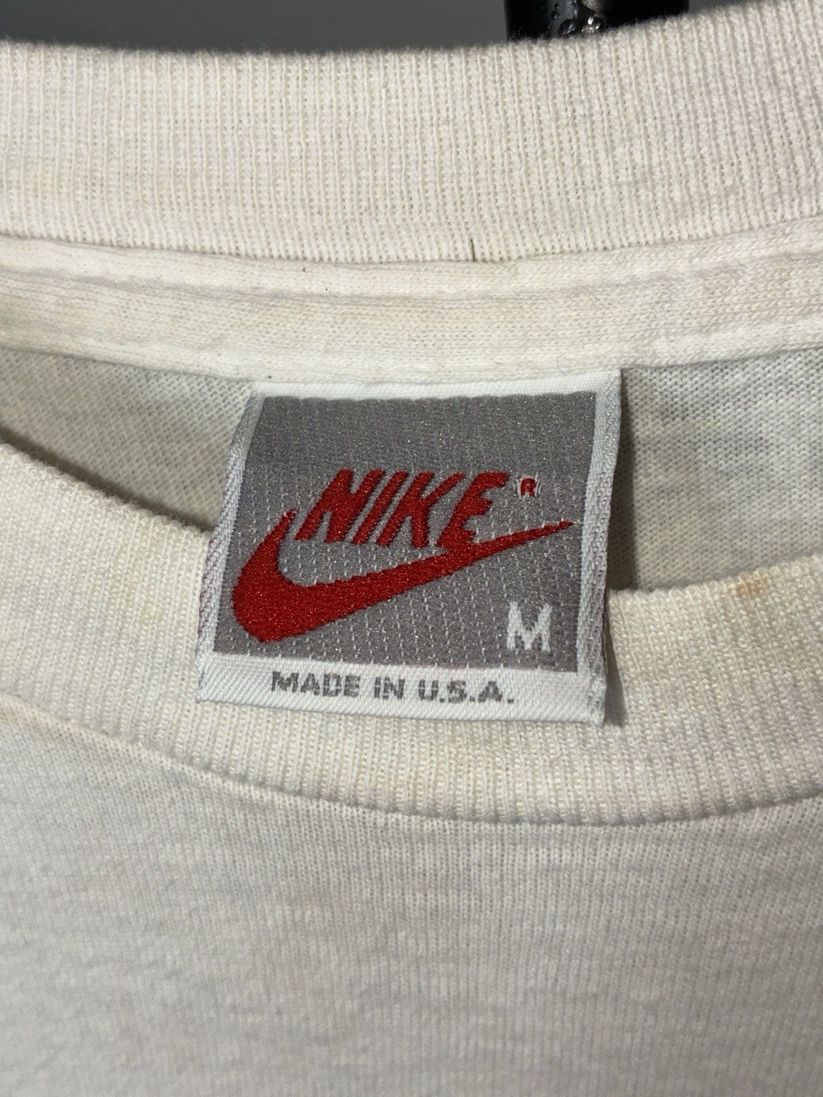 Vintage 90s Penny Hardaway Nike Gray Tag T-Shirt Single Stitch