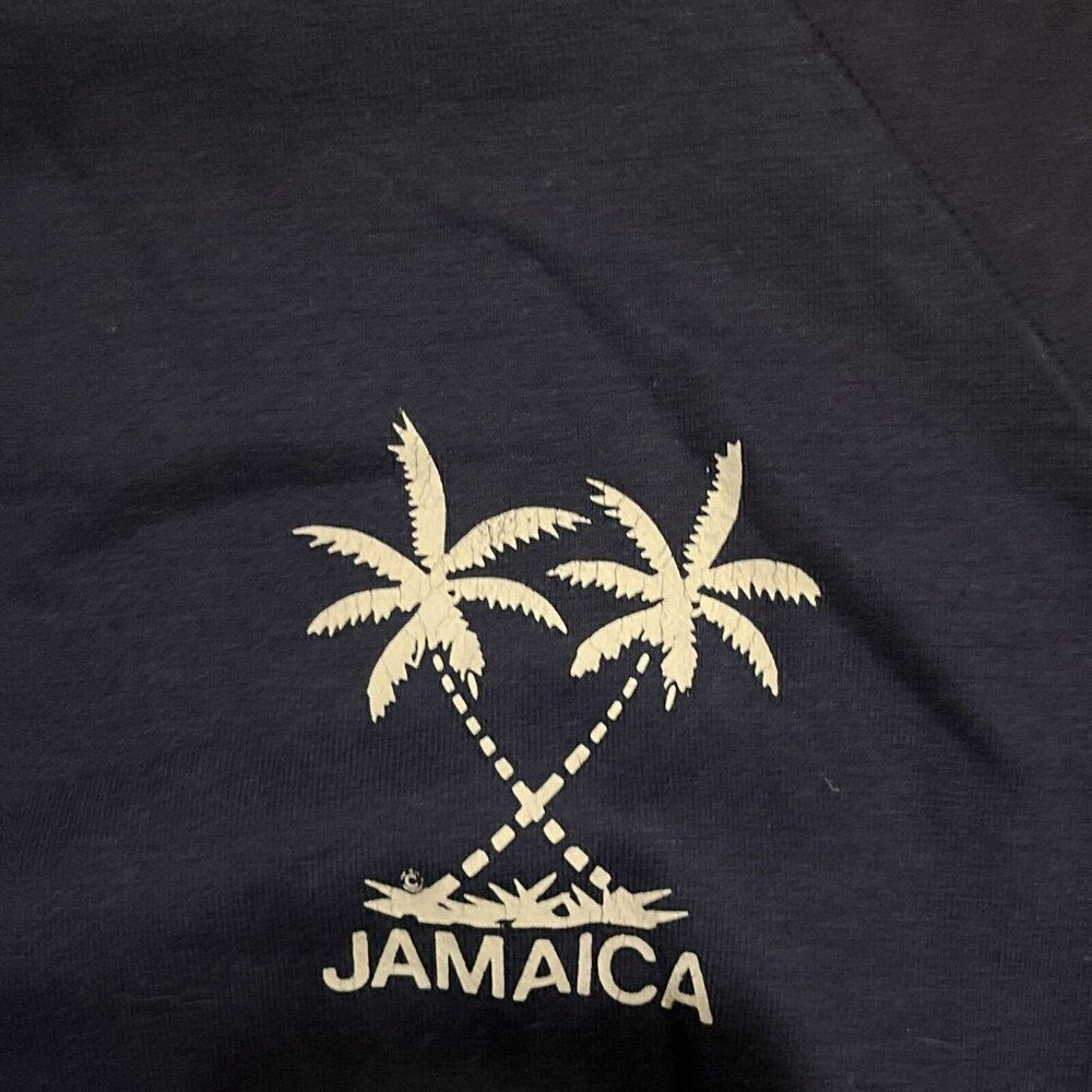 Vintage 90s Jamaica Raglan Crewneck Travel Sweatshirt