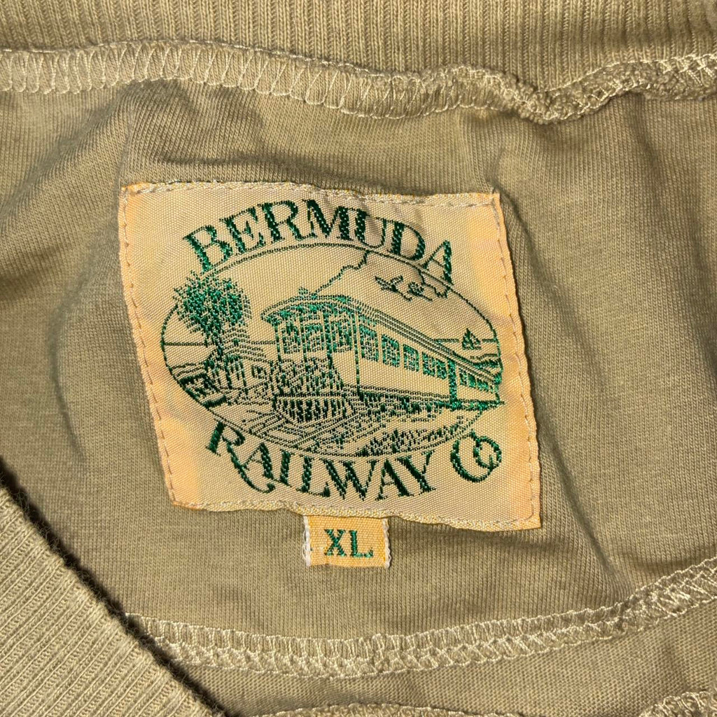 Vintage 90s Bermuda Railway Co T Shirt