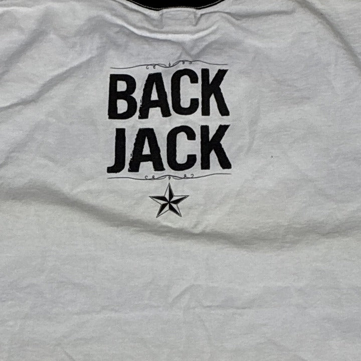 Vintage 90s Jack Daniels Birthday Celebration Ringer T Shirt