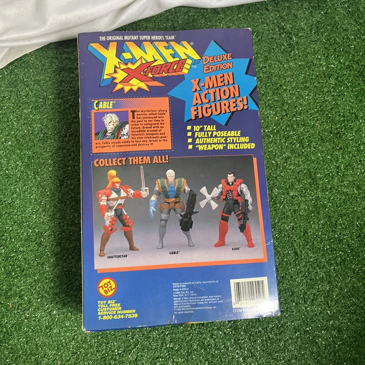 1994 X-Men X Force Cable Figure Deluxe Edition