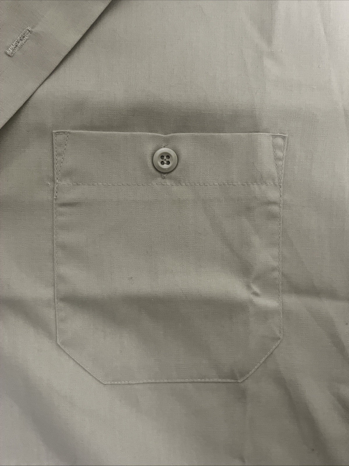 70s Sears Perma Prest Tan Shirt
