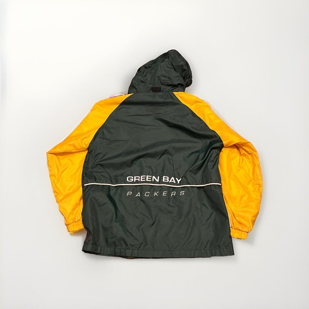 Vintage 90s Starter Green Bay Packers Hooded Jacket
