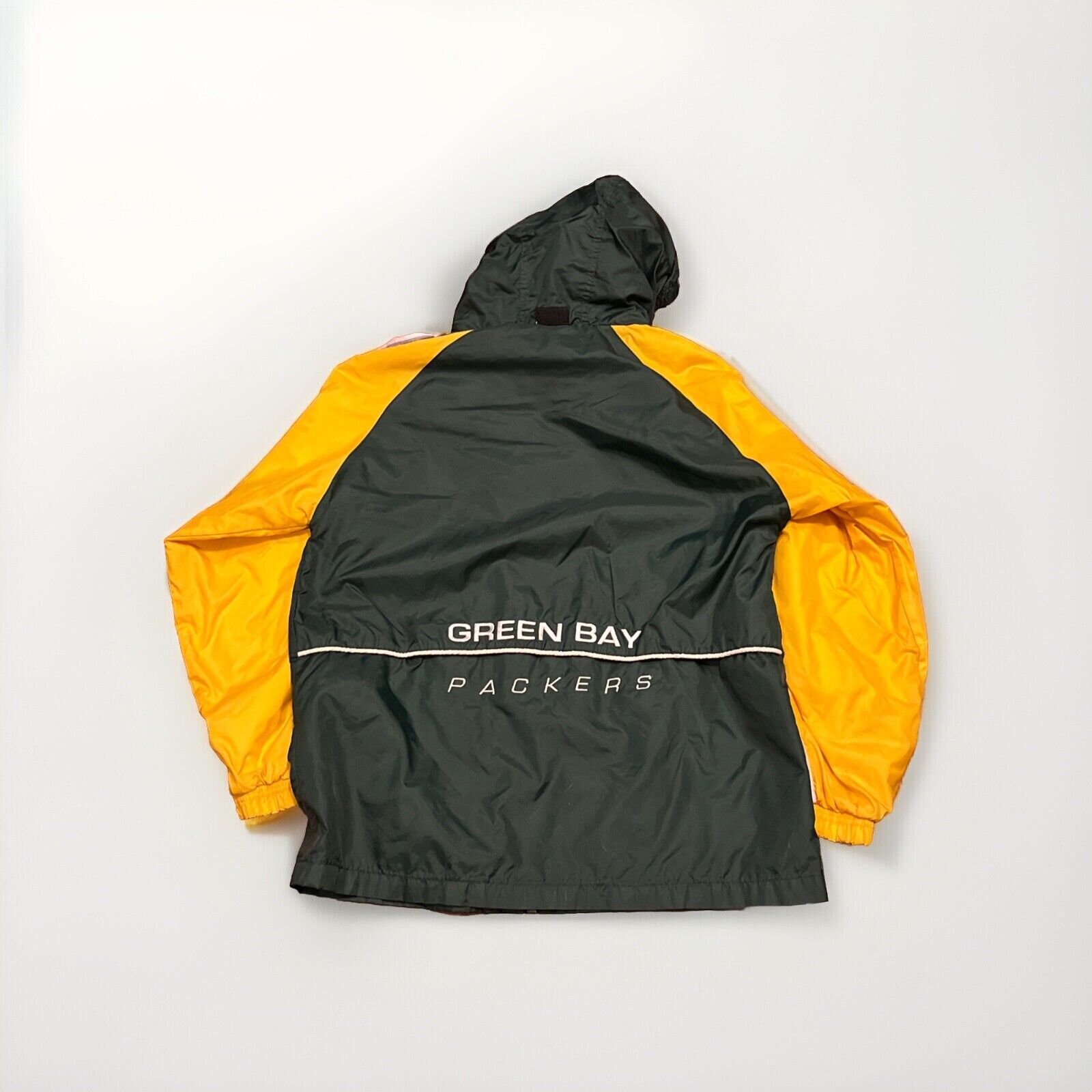 Vintage 90s Starter Green Bay Packers Hooded Jacket