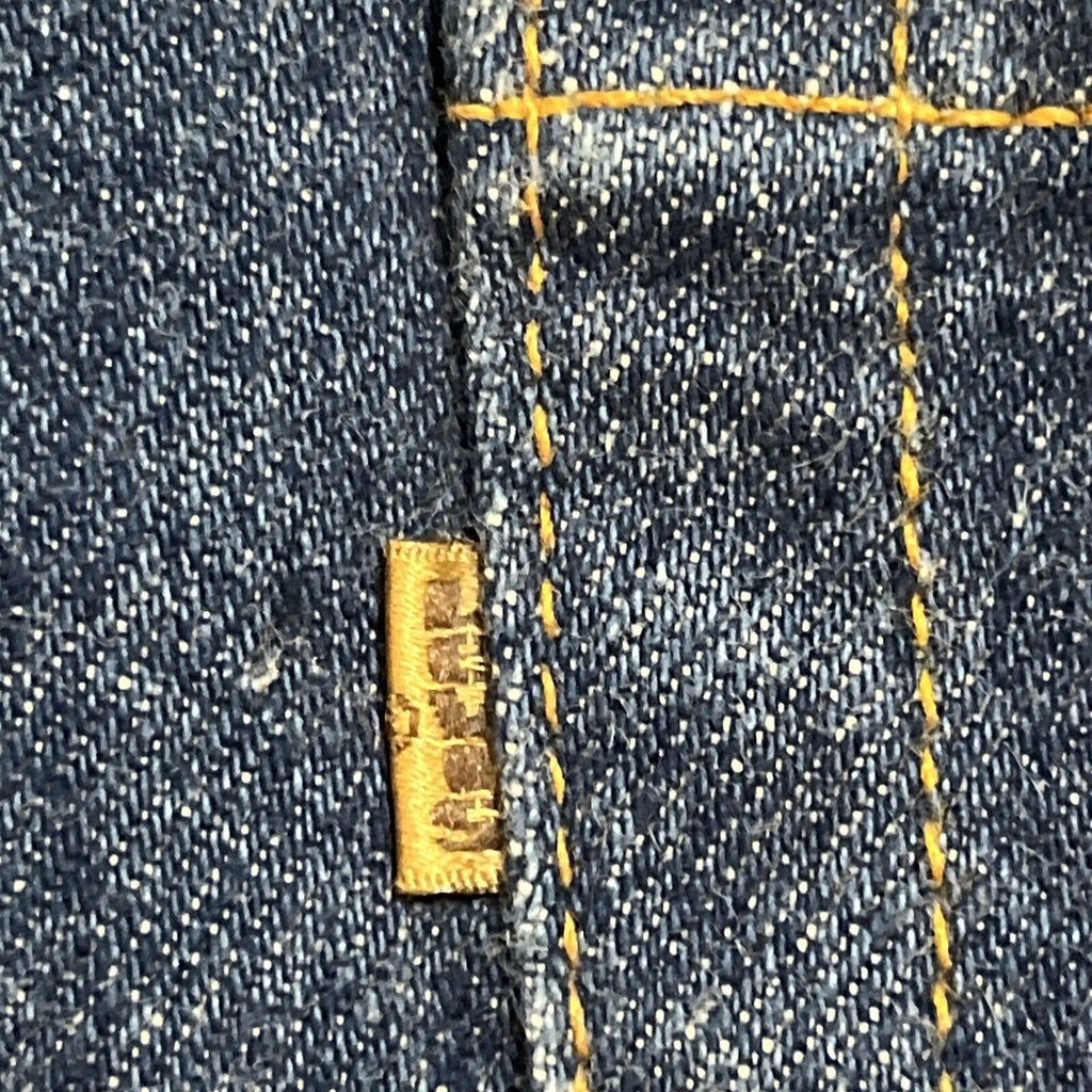 Vintage 90s Deadstock Levis 540 Orange Tab Jeans